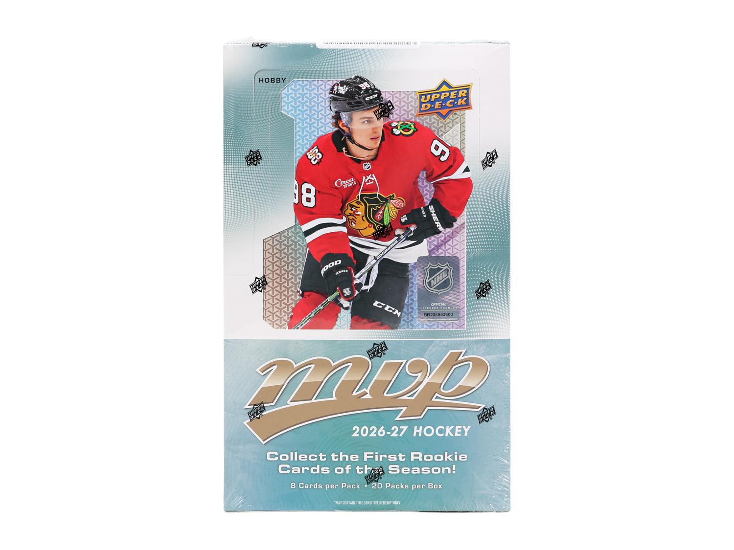 CARTE DE HOCKEY - UD MVP HOCKEY 2026-2027 (UPPER-DECK 26/27) ASST