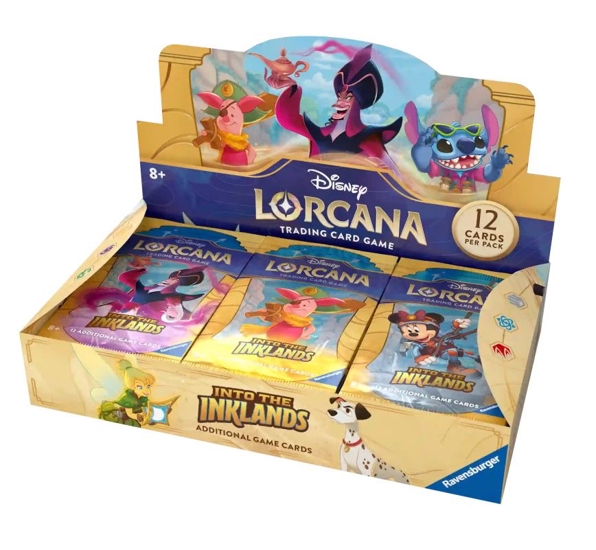 DISNEY LORCANA CARDS - INTO THE INKLANDS - BOOSTER PACK SLEEVED ASST (EN)
