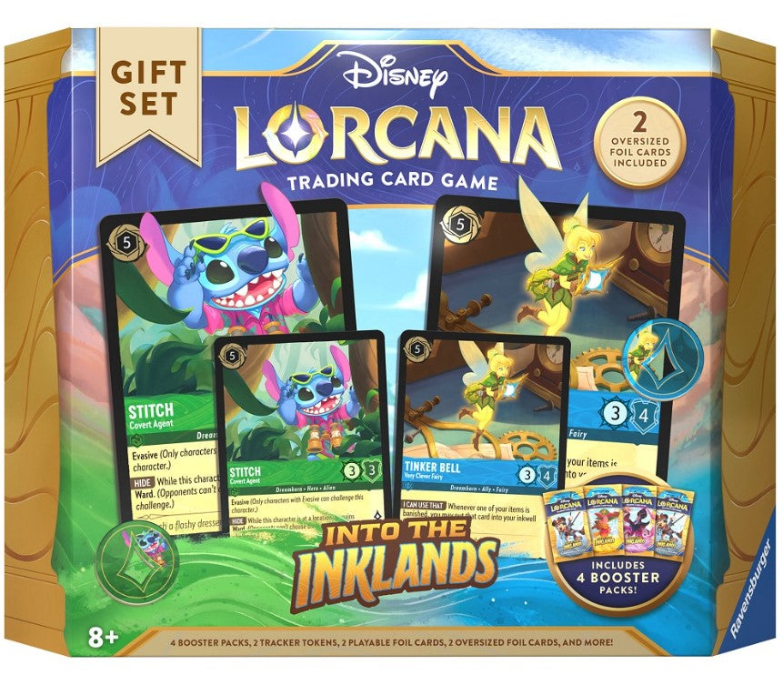 CARTES DISNEY LORCANA - INTO THE INKLANDS - GIFT SET - Version anglaise