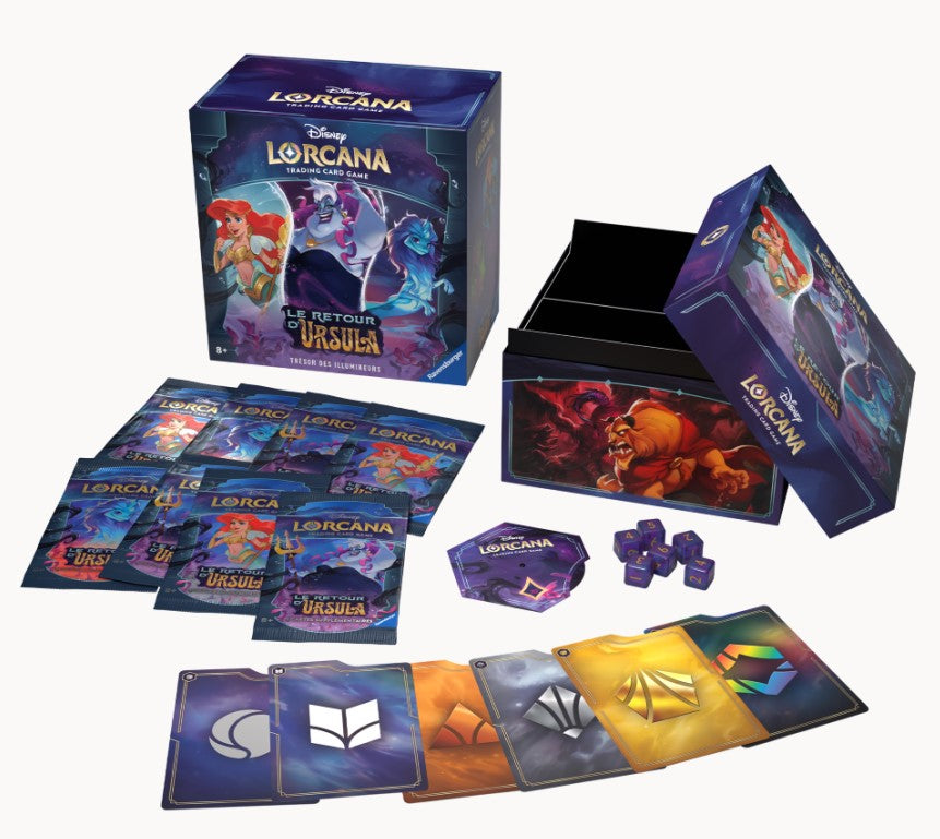 CARTES DISNEY LORCANA - LE RETOUR D'URSULA TROVE - Version française