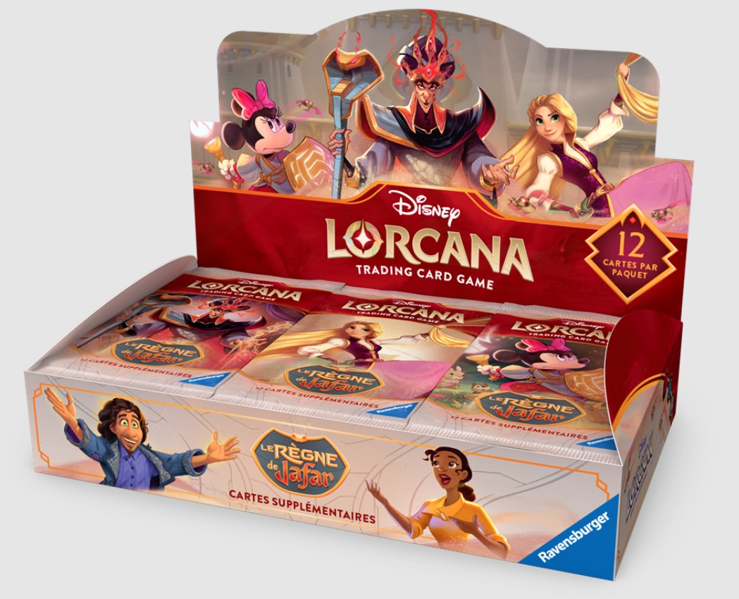 CARTES DISNEY LORCANA - LE RÈGNE DE JAFAR - BOOSTER ASST - Version française
