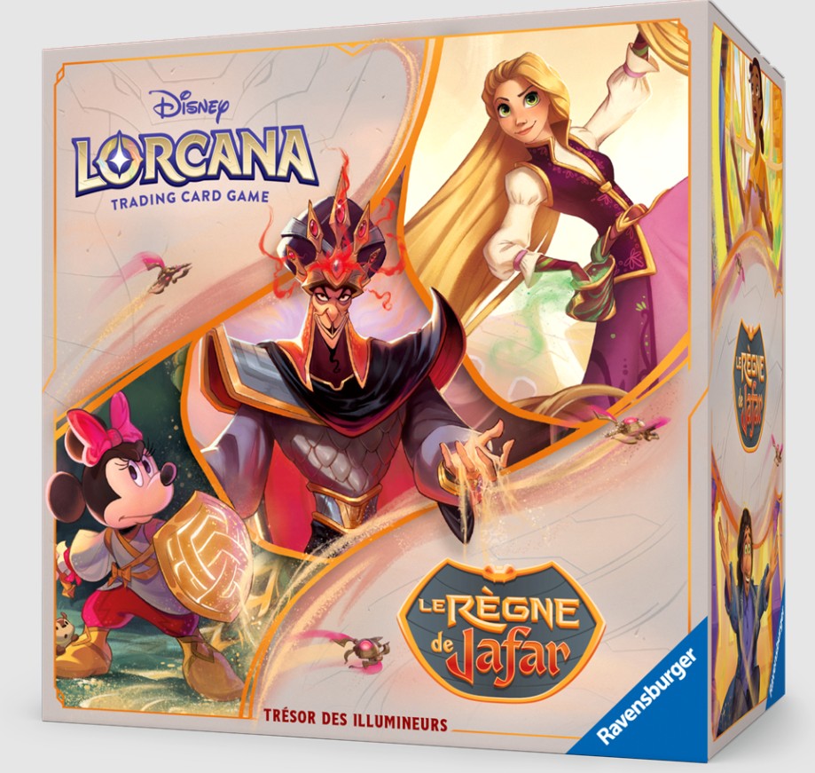 CARTES DISNEY LORCANA - LE RÈGNE DE JAFAR TROVE - Version française