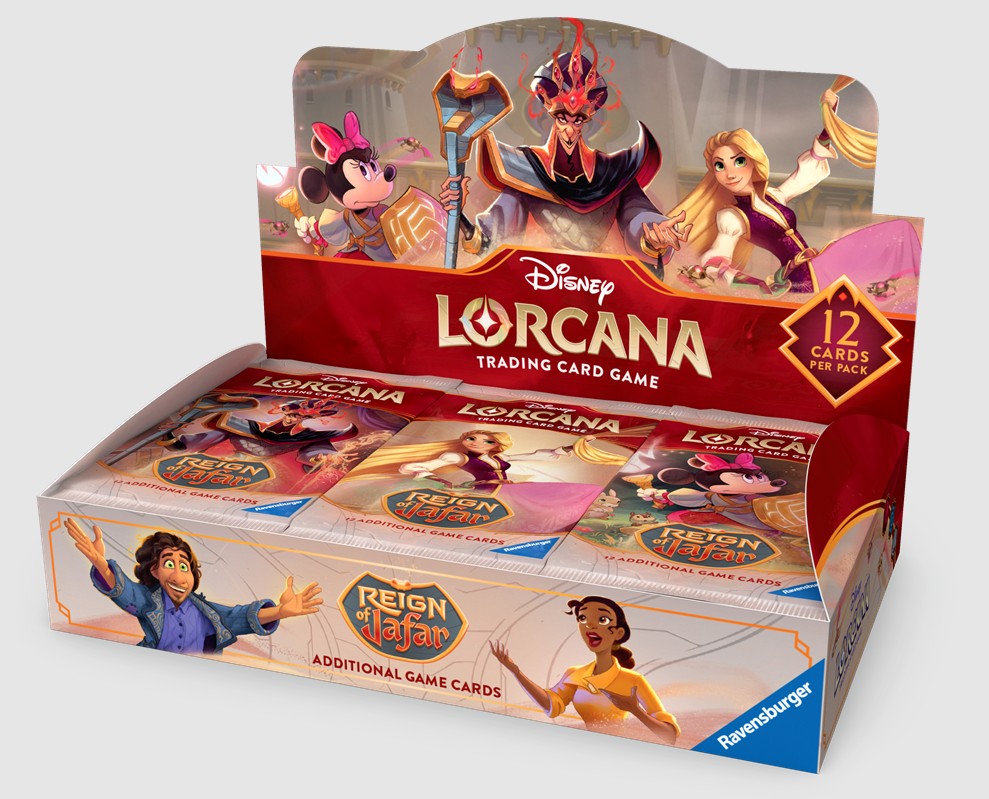 CARTES DISNEY LORCANA - REIGN OF JAFAR - BOOSTER ASST - Version anglaise