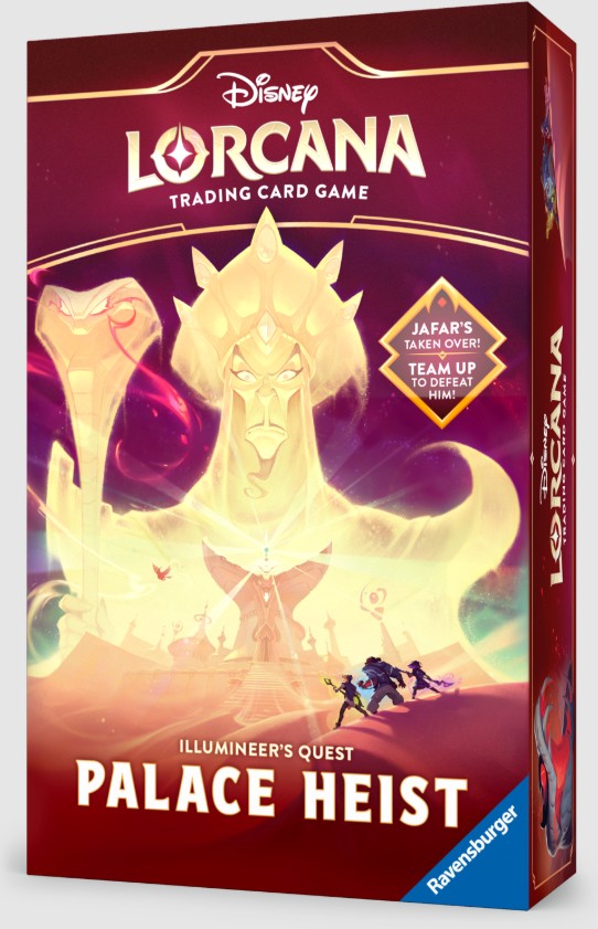 CARTES DISNEY LORCANA - REIGN OF JAFAR ILLUMINEERS QUEST PALACE HEIST - Version anglaise