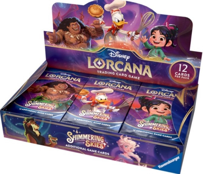 DISNEY LORCANA CARDS - SHIMMERING SKIES - BOOSTER ASST (EN)