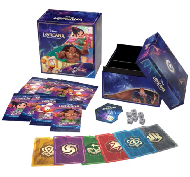 CARTES DISNEY LORCANA - TRÉSOR DES ILLUMINEURS CIEL SCINTILLANT - Version française