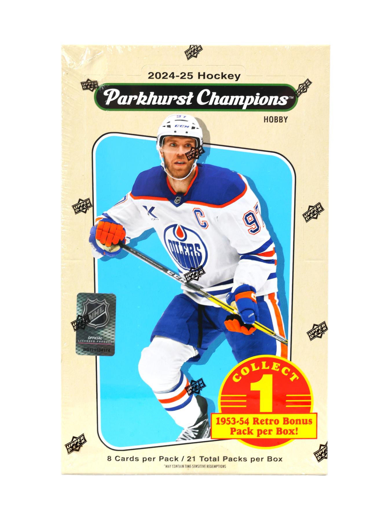 HOCKEY CARDS - UD PARKHURST CHAMPIONS HOCKEY 24/25