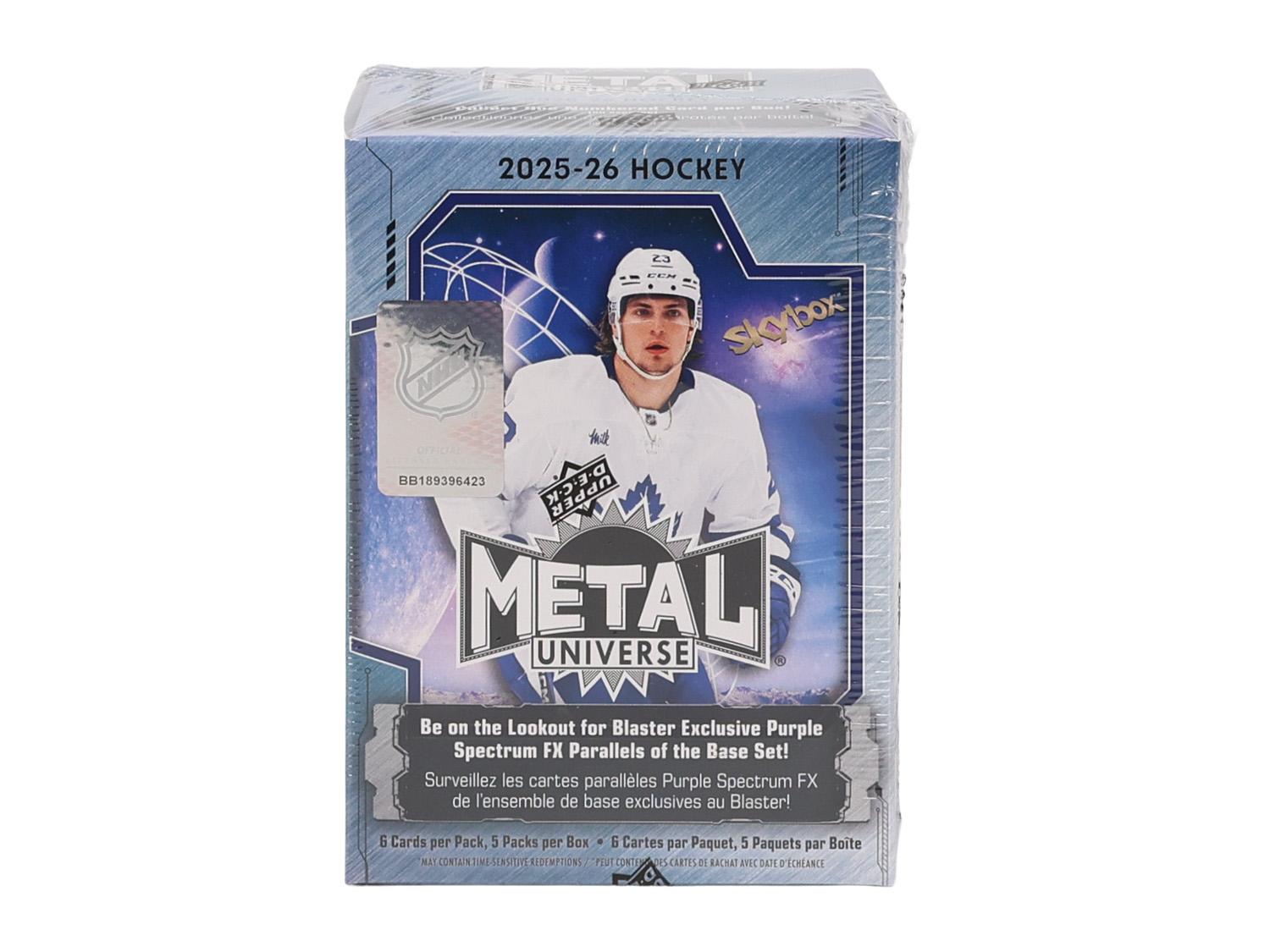 CARTES DE HOCKEY - UD SKYBOX METAL UNIVERSE HOCKEY 25/26 (UPPER-DECK)