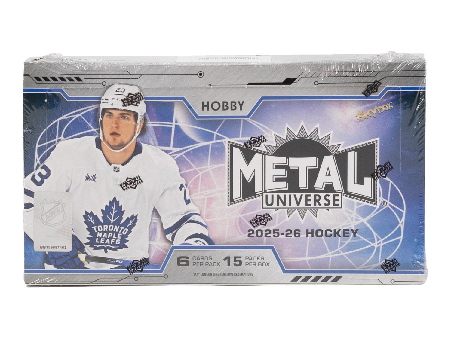 CARTES DE HOCKEY - UD SKYBOX METAL UNIVERSE HOCKEY 25/26 (UPPER-DECK)