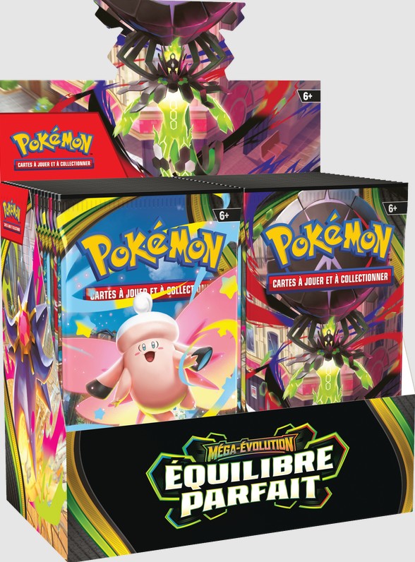 CARTES DE POKÉMON - POKEMON ME03 PERFECT ORDER BOOSTER ASST - Version française