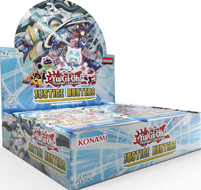 YU-GI-OH! CARDS - YGO JUSTICE HUNTERS BOOSTER ASST