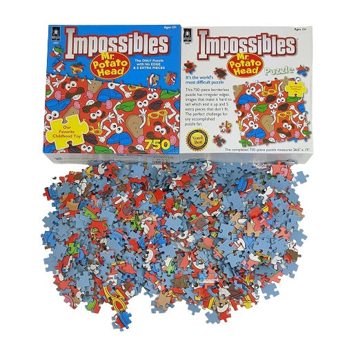 CASSE-TÊTE IMPOSSIBLES 750 PIÈCES - MR. PATATE #UGA33933