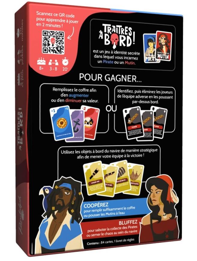 JEU TRAITRES À BORD