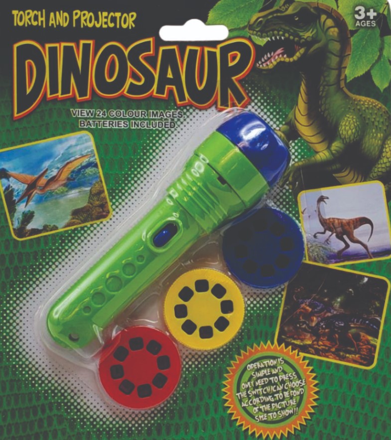 MINI POCKET PROJECTOR - DINOSAURS