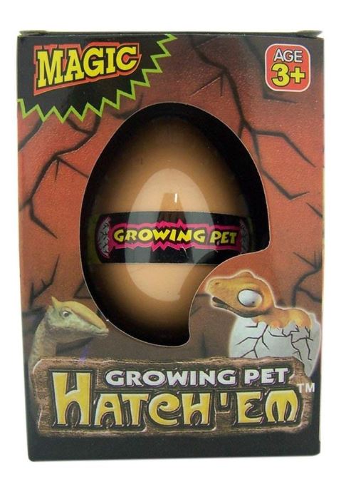 OEUF DINOSAURE À ÉCLORE 4" (PETIT) ASST