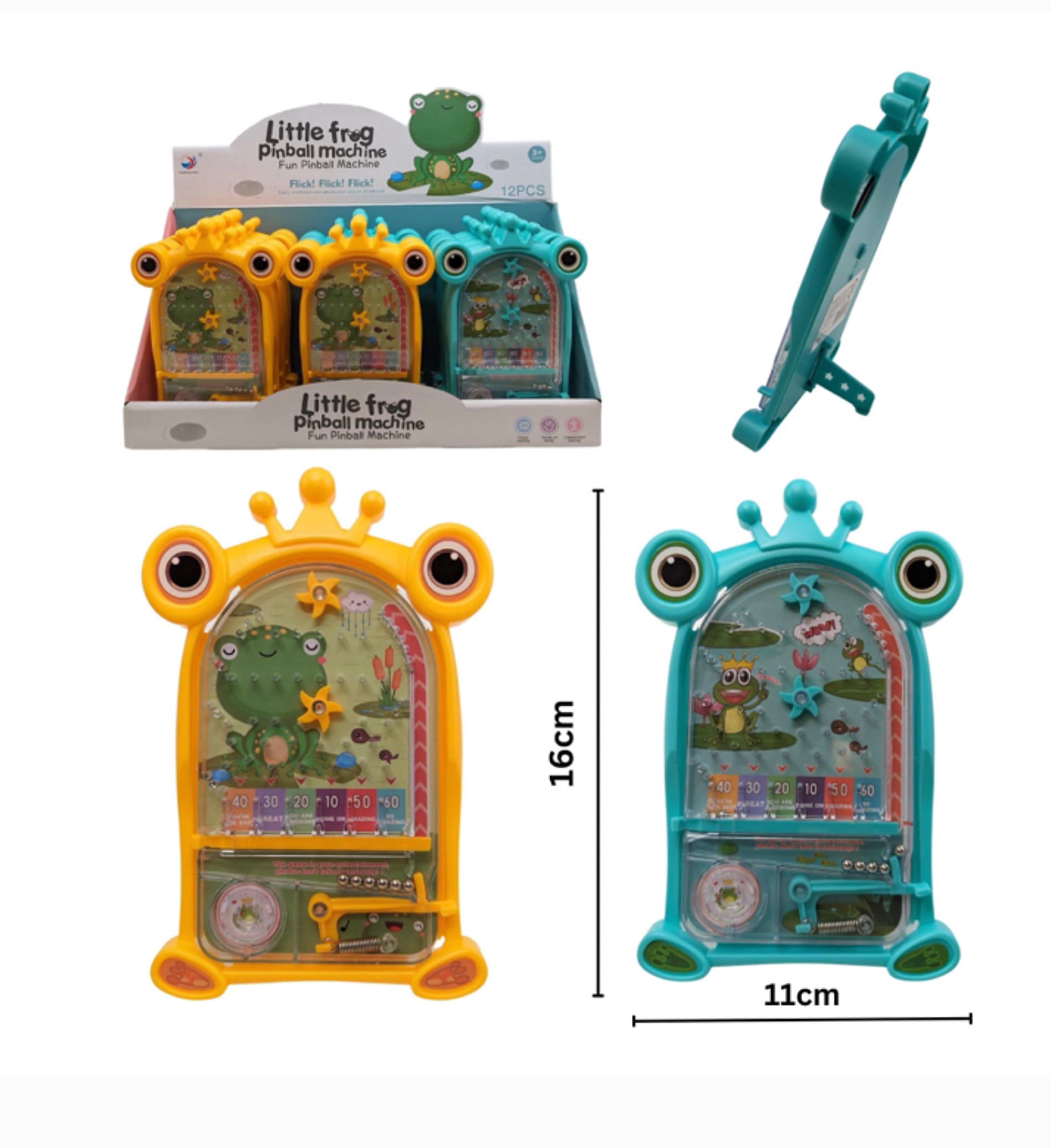 FROG PINBALL 16CM (6") ASST