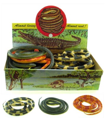SERPENTS DE 54 POUCES ASST