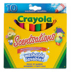 CRAYOLA - 10 MARQUEURS LAVABLES SCENTSATIONS