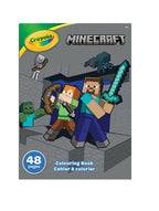 CRAYOLA - CAHIER À COLORIER 48 PAGES - MINECRAFT