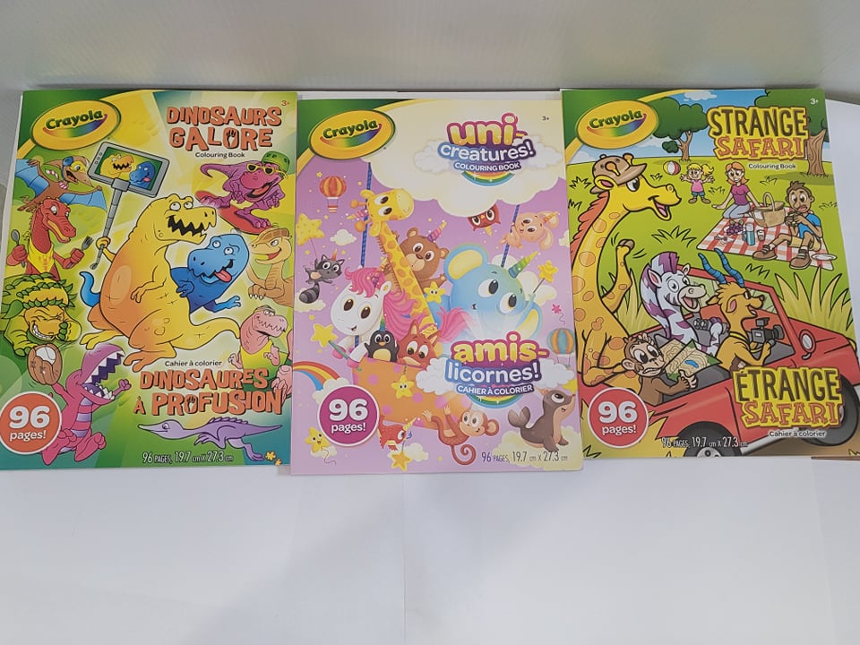 CRAYOLA - CAHIER À COLORIER 96 PAGES - ASSORTIS
