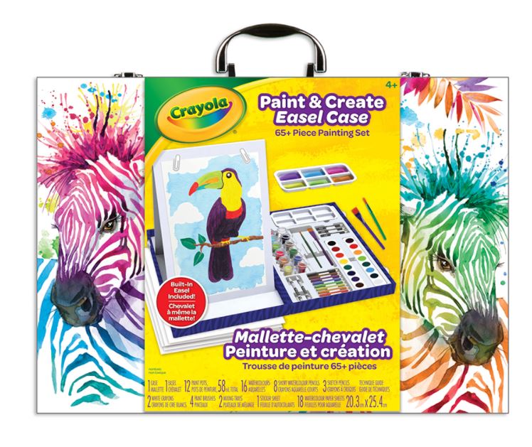 CRAYOLA - EASEL PAINT & CREATE CASE
