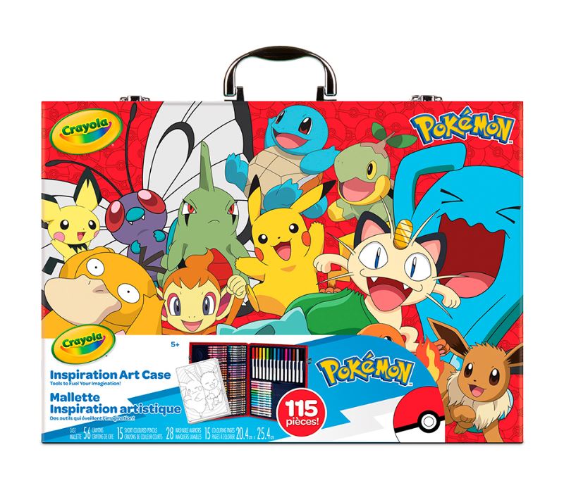 CRAYOLA - MALLETTE INSPIRATION ARTISTIQUE POKÉMON