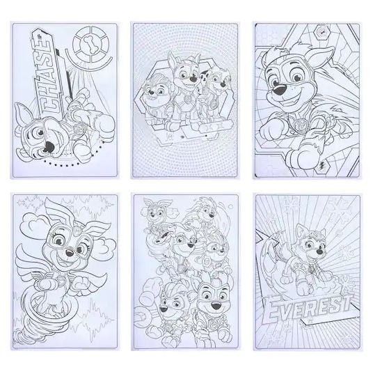 CRAYOLA - PAGES GÉANTES À COLORIER - PAT' PATROUILLE