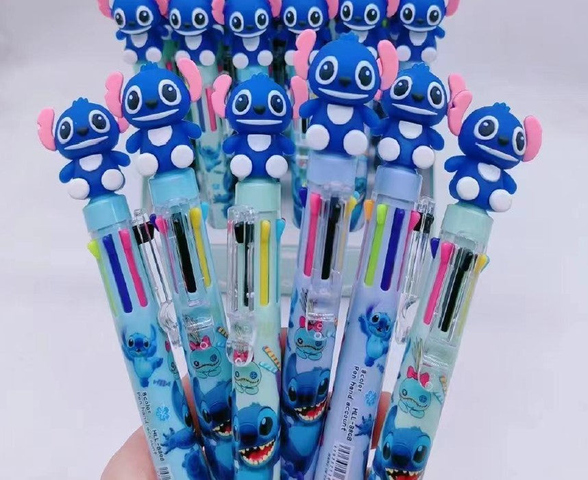 CRAYON À 10 COULEURS - STITCH