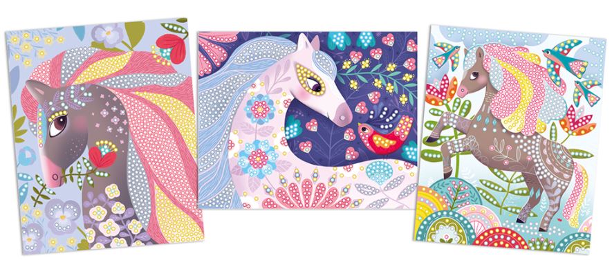 CREALIGN - CARDS TO CREATE - DIAMOND HORSES