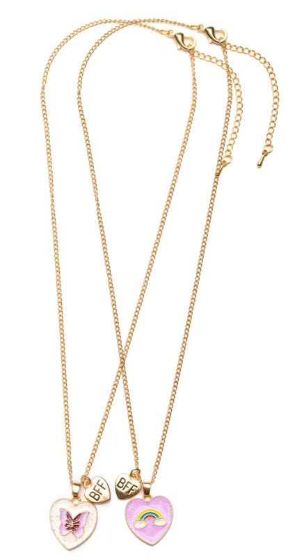 COLLIER BBF - PAPILLON OU ARC-EN-CIEL ASST