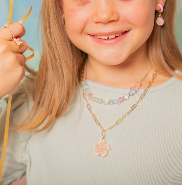 COLLIER DE PIERRES PRÉCIEUSES DE JARDIN BOUTIQUE CHIC