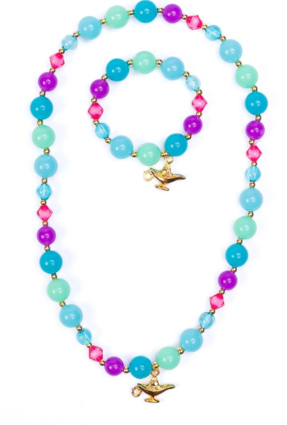 PRINCESS (JASMINE) BRACELET AND NECKLACE SET