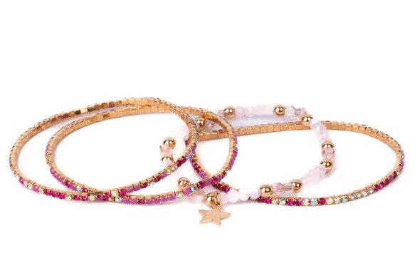 ENSEMBLE DE BRACELETS BOUTIQUE GLAM GIRL