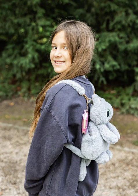 CUTE PLUSH KITTEN BACKPACK