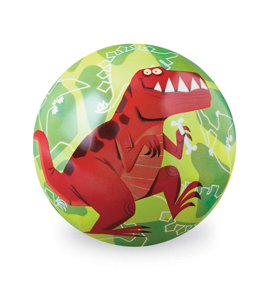 4" GREEN PLAY BALL - T-REX (DINOSAUR)