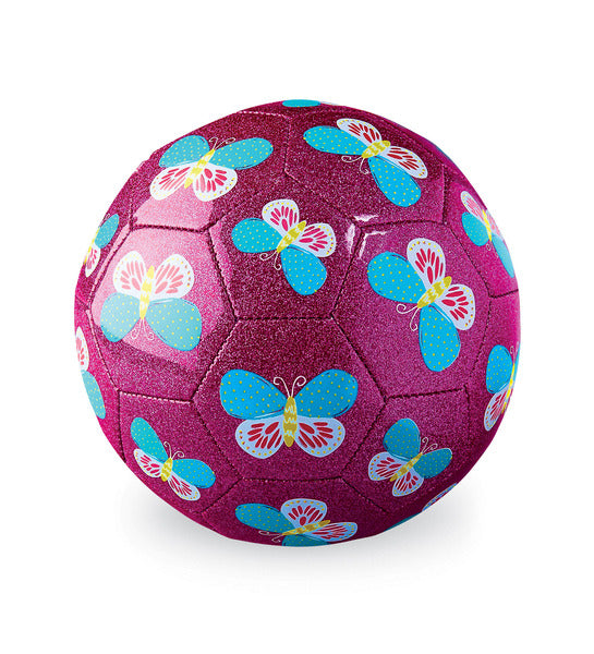 BALLON DE SOCCER SCINTILLANT - PAPILLONS