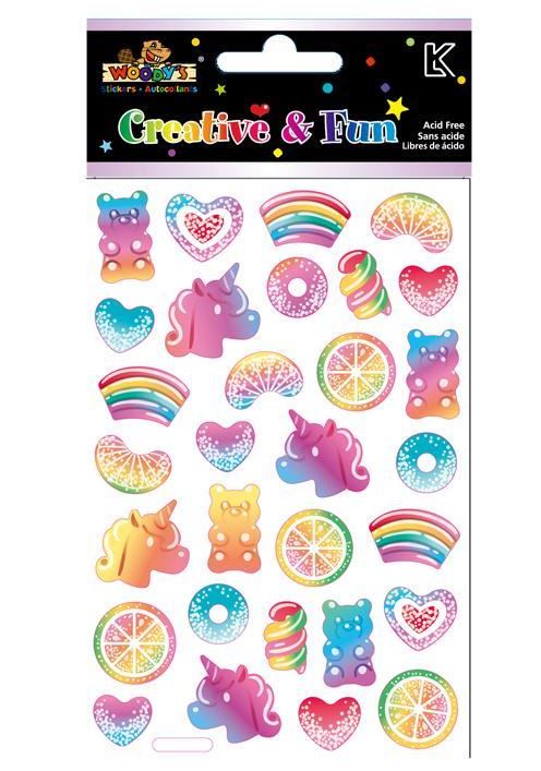GUMMY STICKERS