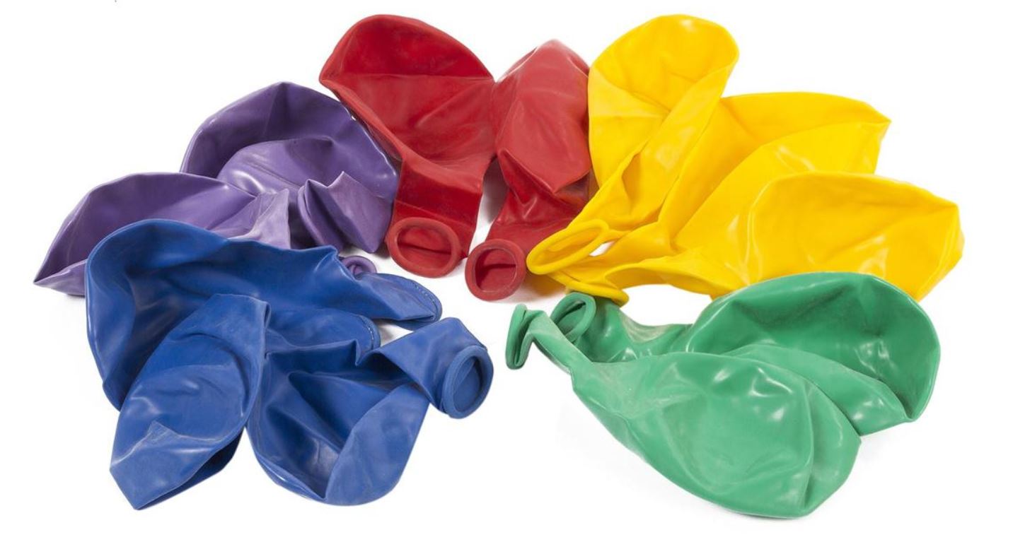 BALLOONS 10 PIECES HELIUM QUALITY ASST.