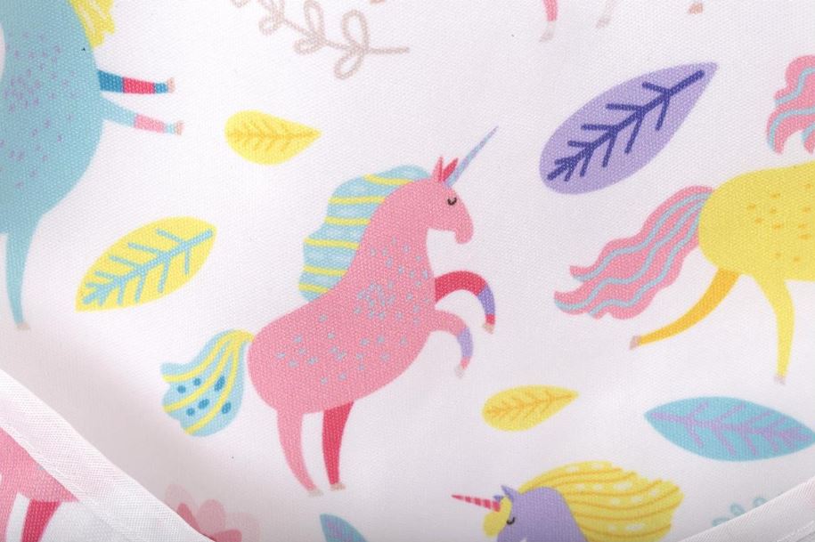 BAVOIR ROSE LICORNE AVEC MANCHES