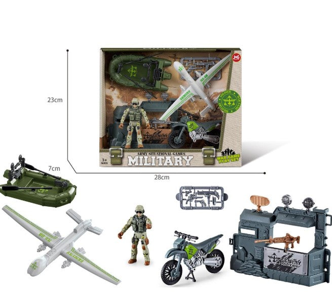 COFFRET MILITAIRE – ENSEMBLE D'INTERVENTION TACTIQUE (SOLDAT ARMÉE)