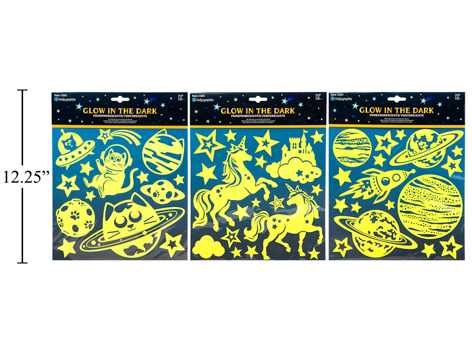 DÉCORATION MURALE PHOSPHORESCENTE