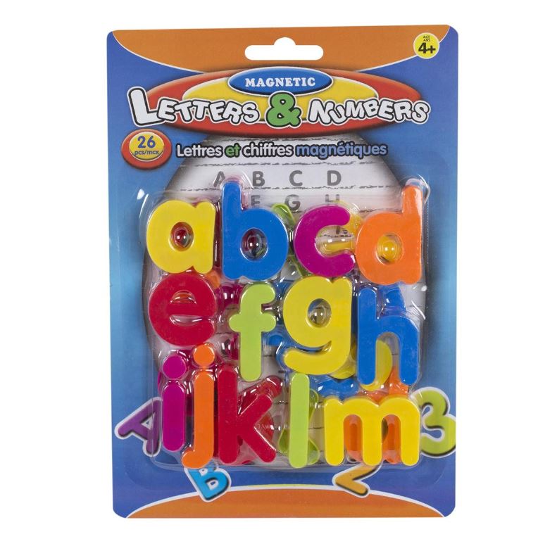 LETTRES MAGNÉTIQUES MINUSCULES EN PLASTIQUE