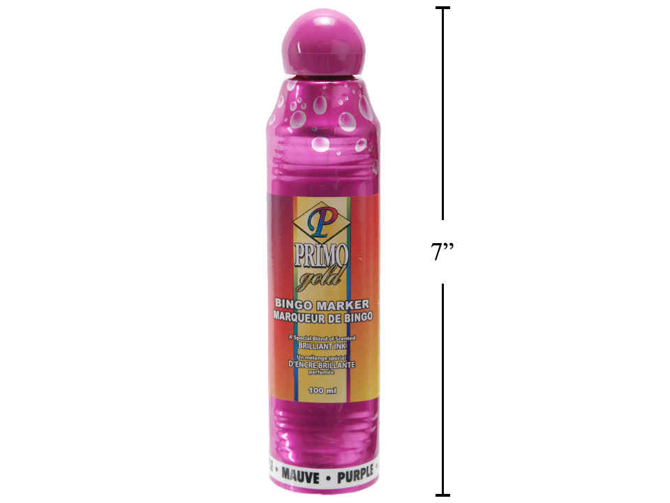 MARQUEUR DE BINGO ENCRE BRILLANTE ET PARUMÉE - ROSE/MAUVE