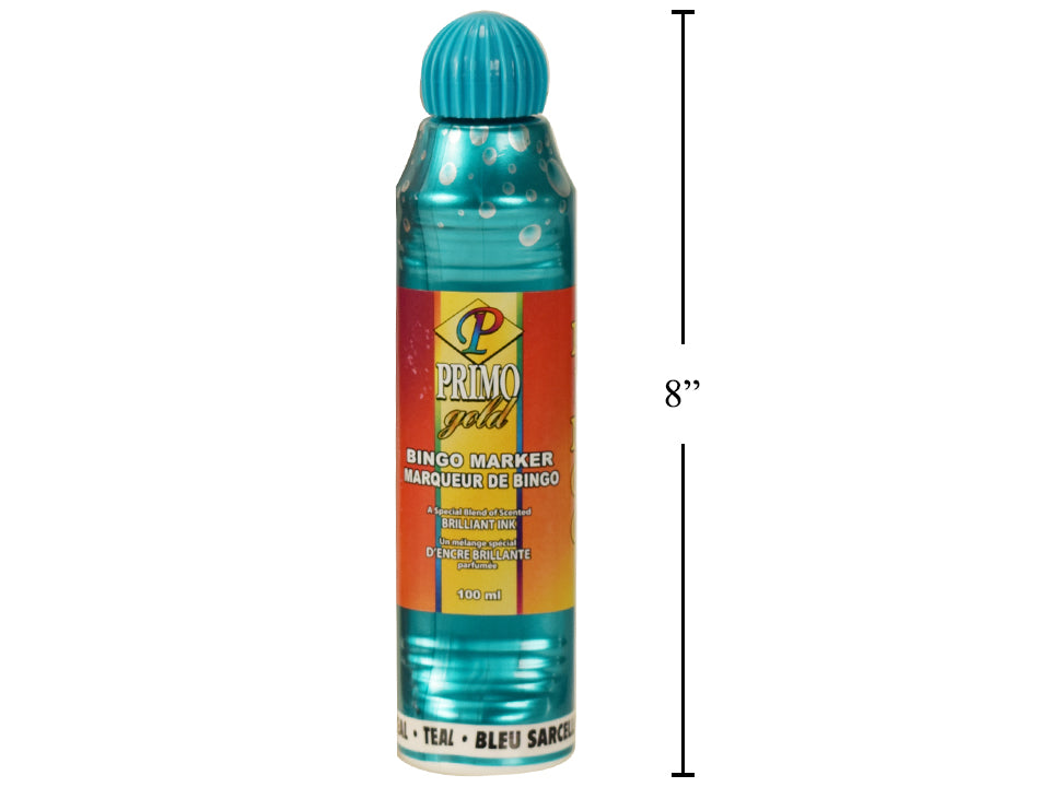 MARQUEUR DE BINGO ENCRE BRILLANTE ET PARUMÉE - VERT SARCELLE