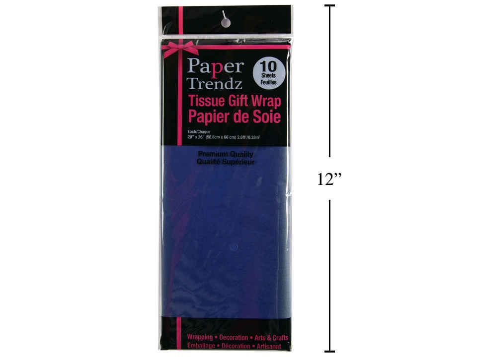 DARK BLUE TISSUE PAPER