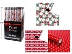 PAPIER D'EMBALLAGE DE NOEL 40"X144" ROULEAU SIMPLE EXTRA LARGE (40 PI²)