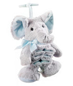 MUSICAL PULL-ALONG ELEPHANT PLUSH - EXTENDABLE AND MUSICAL