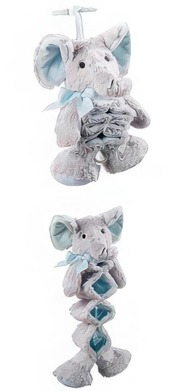 MUSICAL PULL-ALONG ELEPHANT PLUSH - EXTENDABLE AND MUSICAL
