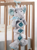 MUSICAL PULL-ALONG ELEPHANT PLUSH - EXTENDABLE AND MUSICAL
