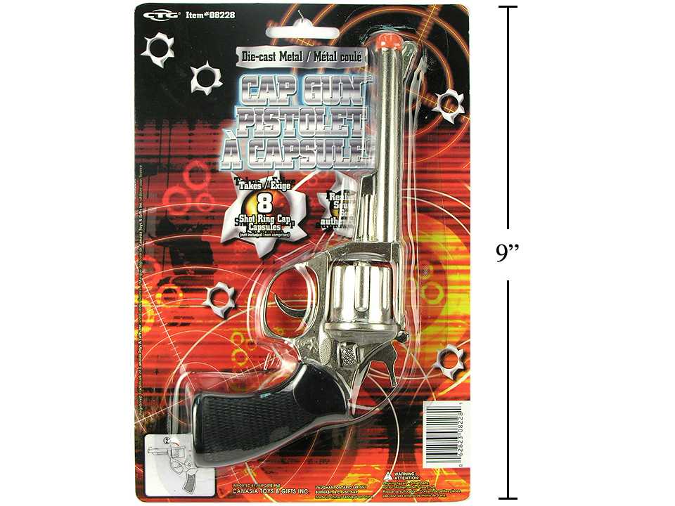 PISTOLET À CAPSULES 8 COUPS
